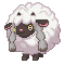 a wooloo bobbing back and forth